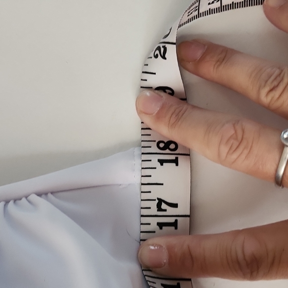 White Bathing Suit Top - Picture 3 of 7